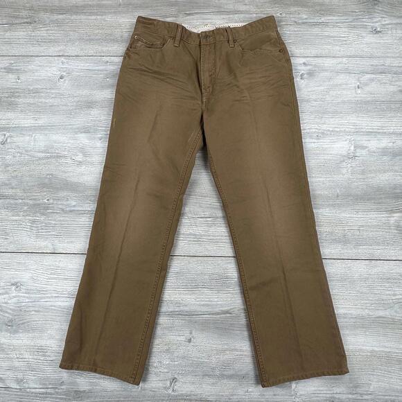 Classic Other - Polo Ralph Lauren Men's Khaki Chino Pants Size 33x30 Tan Brown Classic 867